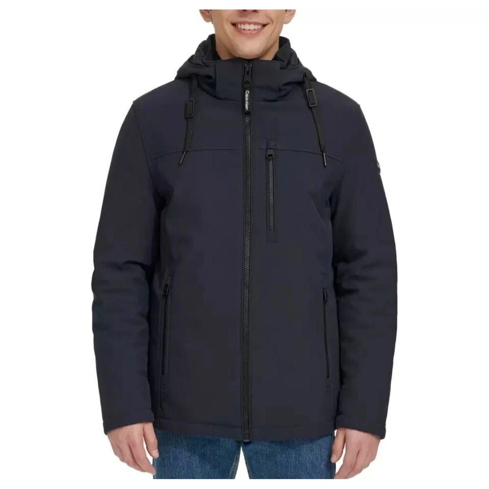 Calvin Klein Men's 3-in-1 Systems Jacket Removable Inner Jacket / Black / Medium